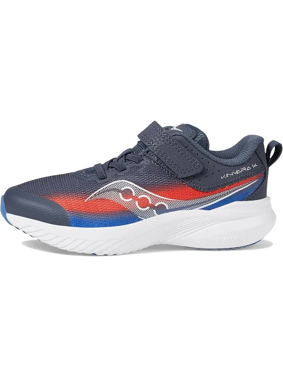 Кроссовки Saucony Kids Kinvara 14 A/C Sneakers — изображение 4 из 6, темно-синий/красный