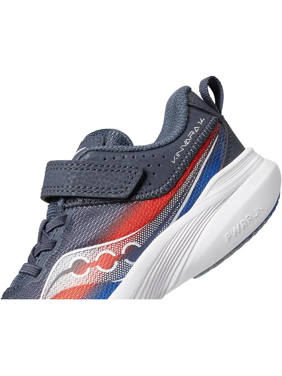 Кроссовки Saucony Kids Kinvara 14 A/C Sneakers — изображение 5 из 6, темно-синий/красный