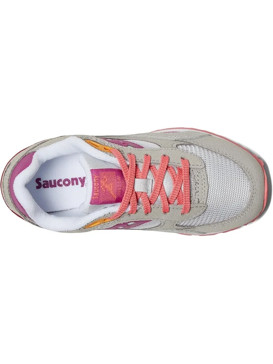 Кроссовки Saucony Kids Originals Shadow 6000 — изображение 2 из 6, серый/фиолетовый