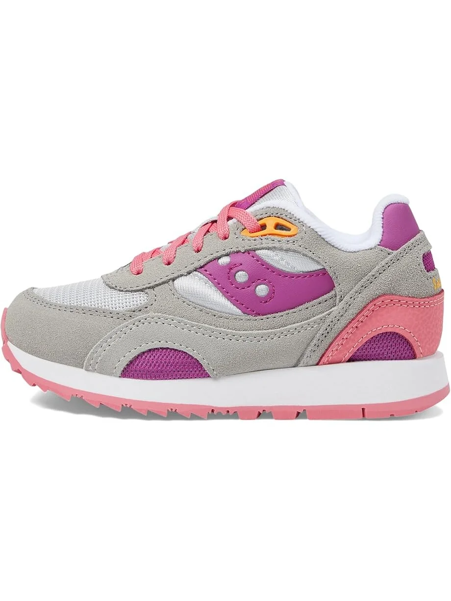 Кроссовки Saucony Kids Originals Shadow 6000 — изображение 4 из 6, серый/фиолетовый