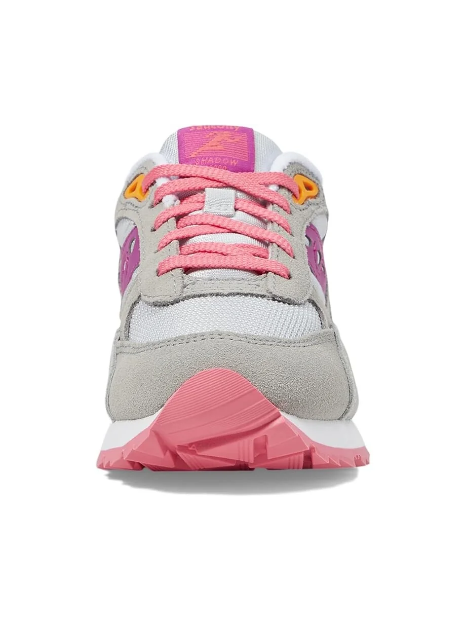 Кроссовки Saucony Kids Originals Shadow 6000 — изображение 6 из 6, серый/фиолетовый
