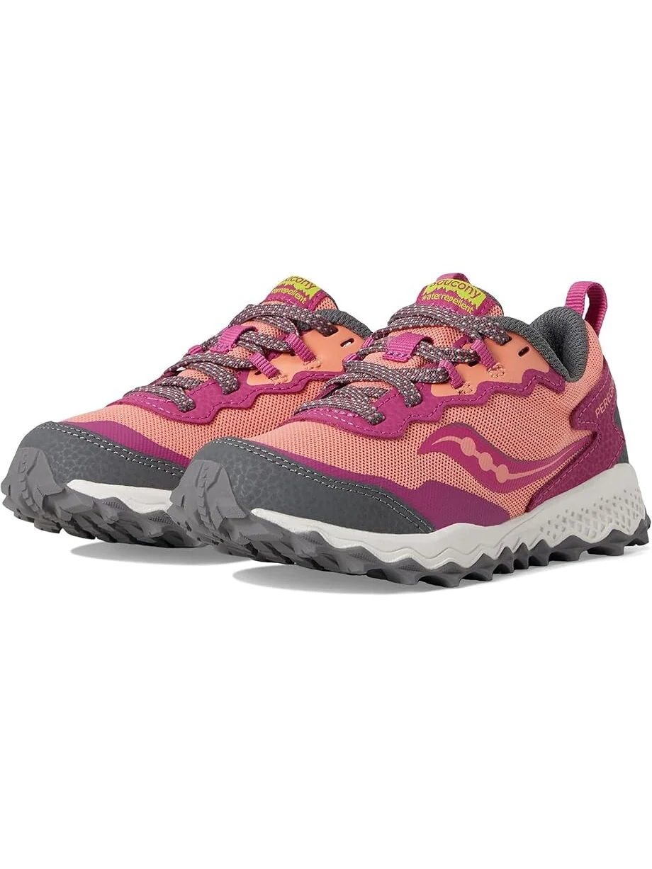 Кроссовки Saucony Kids Peregrine Shield KDZ Sneakers — оранжевый
