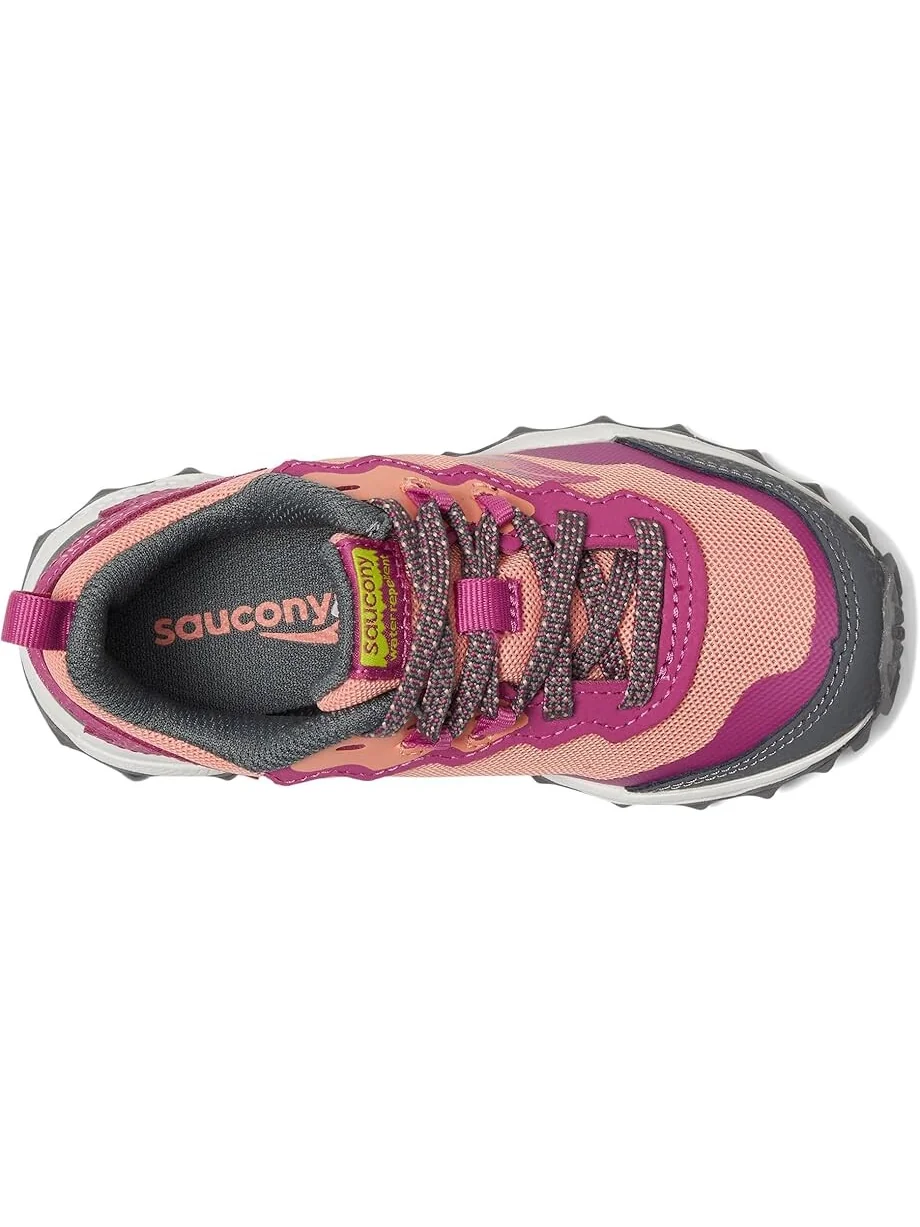 Кроссовки Saucony Kids Peregrine Shield KDZ Sneakers — изображение 2 из 7, оранжевый