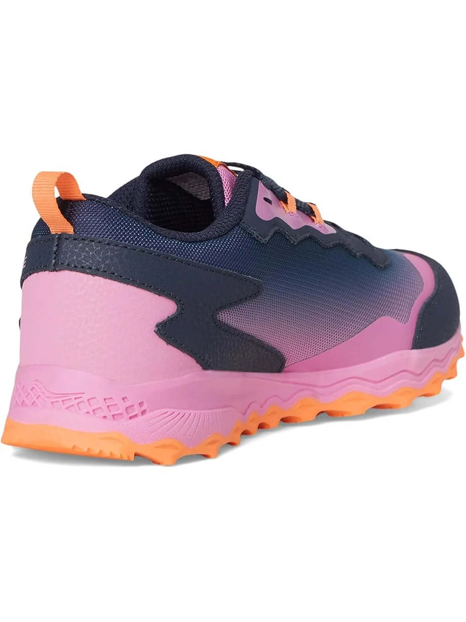 Детские кроссовки Saucony Peregrine Shield Kdz (little kid/big kid) Saucony Kids — изображение 5 из 7, темно-синий/розовый