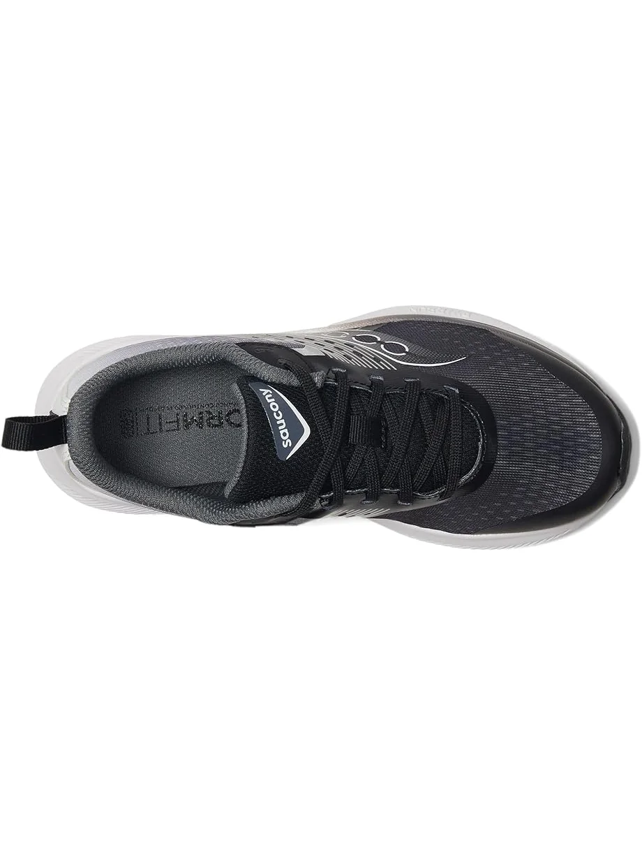 Кроссовки Saucony Kids Ride KDZ — изображение 2 из 7, черный/белый