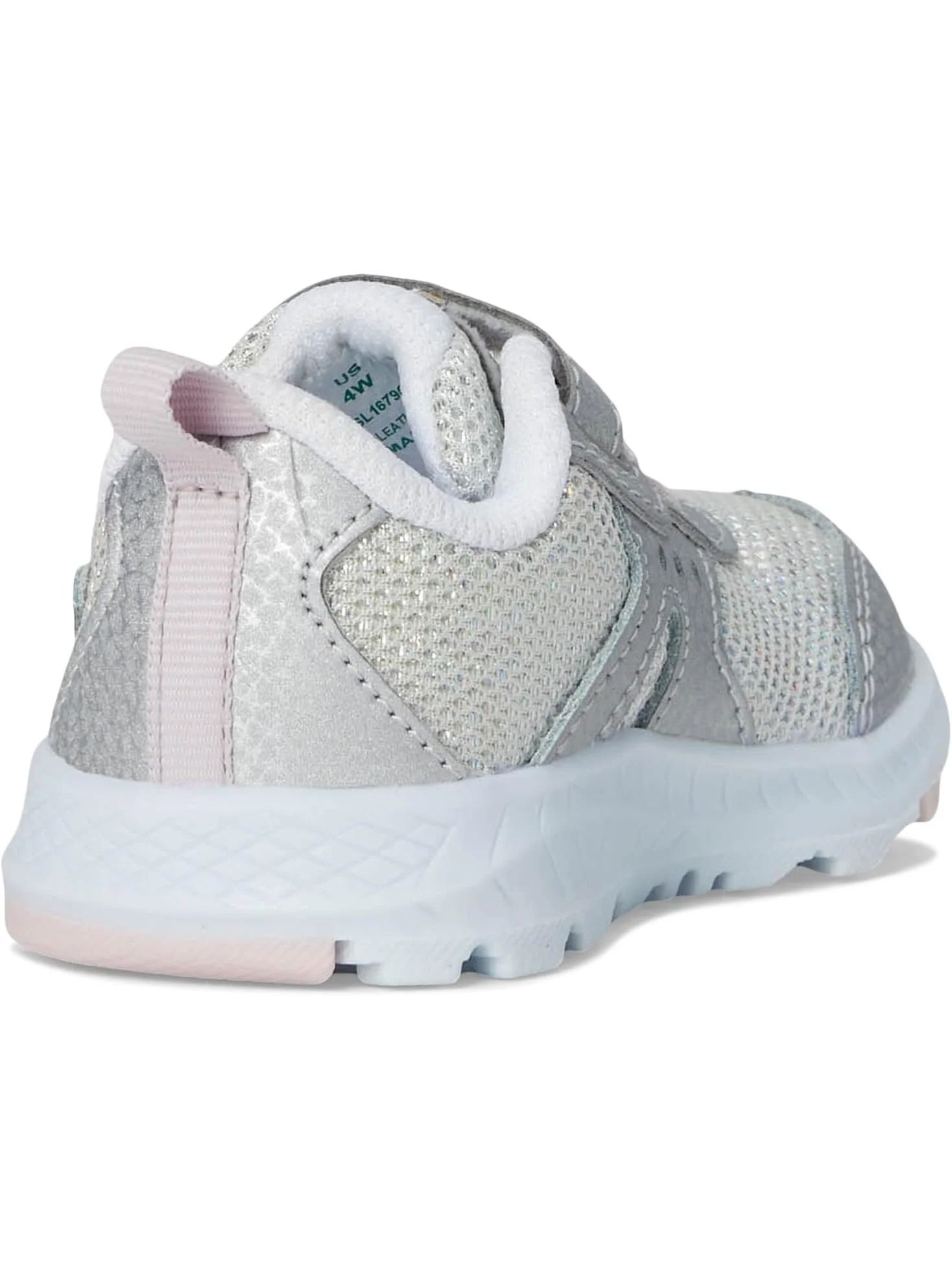 Кроссовки Saucony Kids Ride JR — изображение 5 из 7, серебристый/розовый