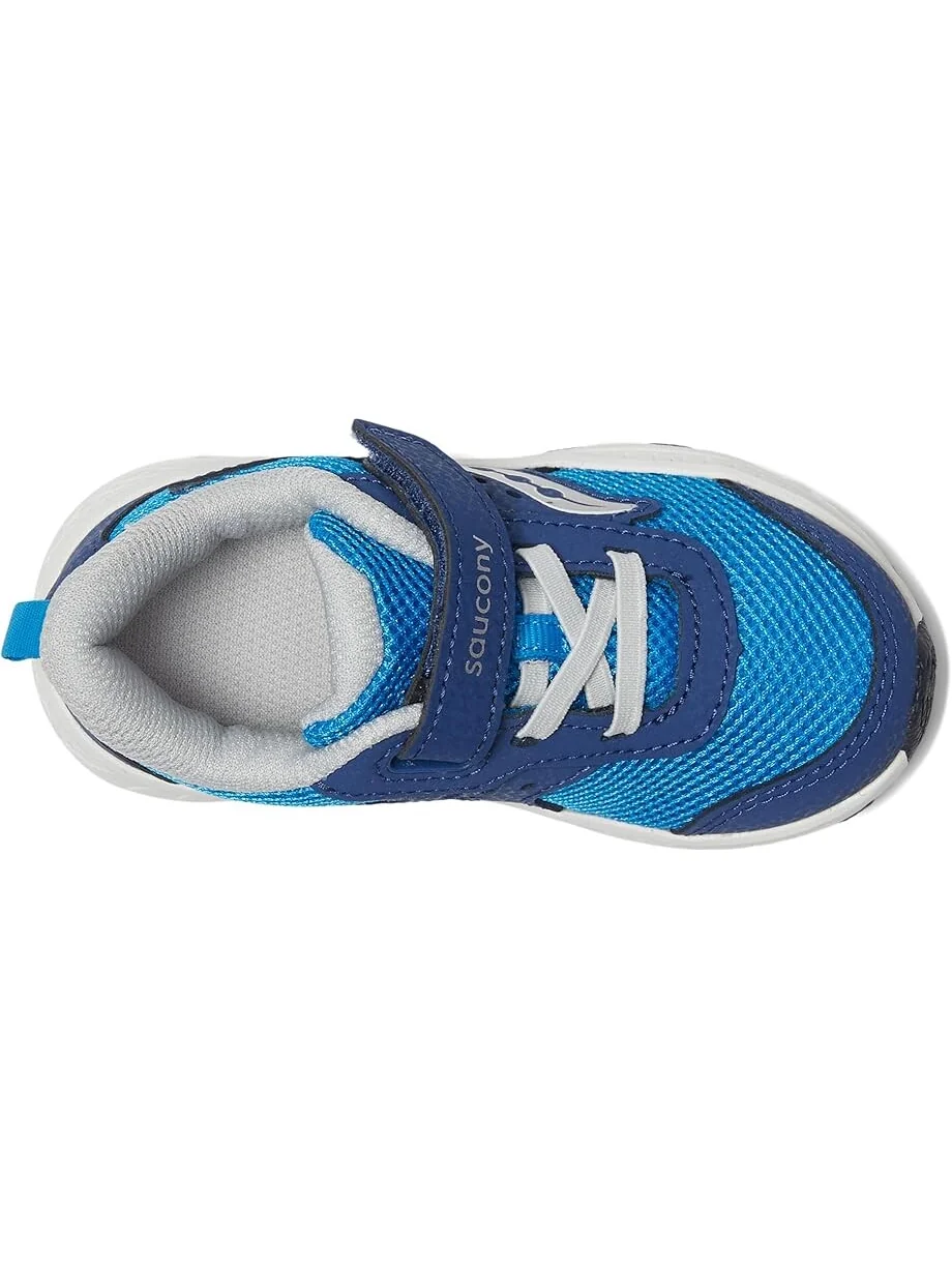 Кроссовки Saucony Kids Ride JR — изображение 2 из 6, синий/серебристый