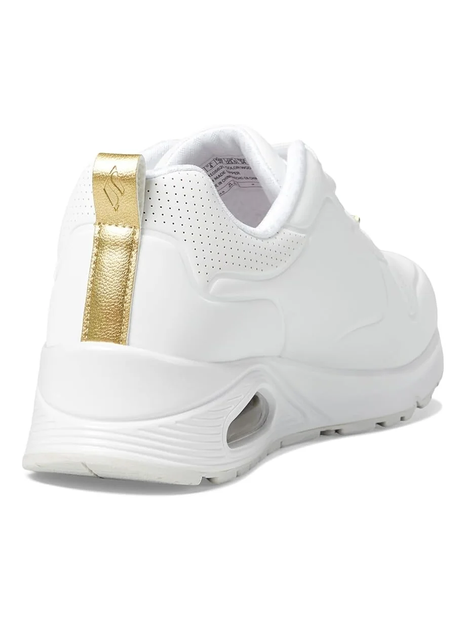 Кроссовки SKECHERS KIDS Uno Gen1 31562L — изображение 5 из 6, белый/золотистый