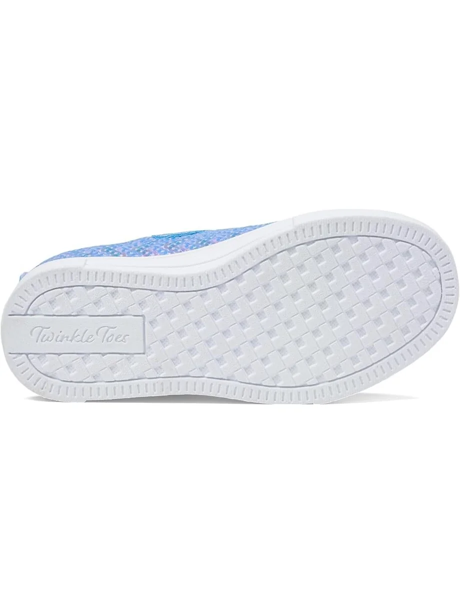 Кроссовки SKECHERS KIDS Twinkle Sparks - Sequin Party — изображение 3 из 6, светлый синий/мульти