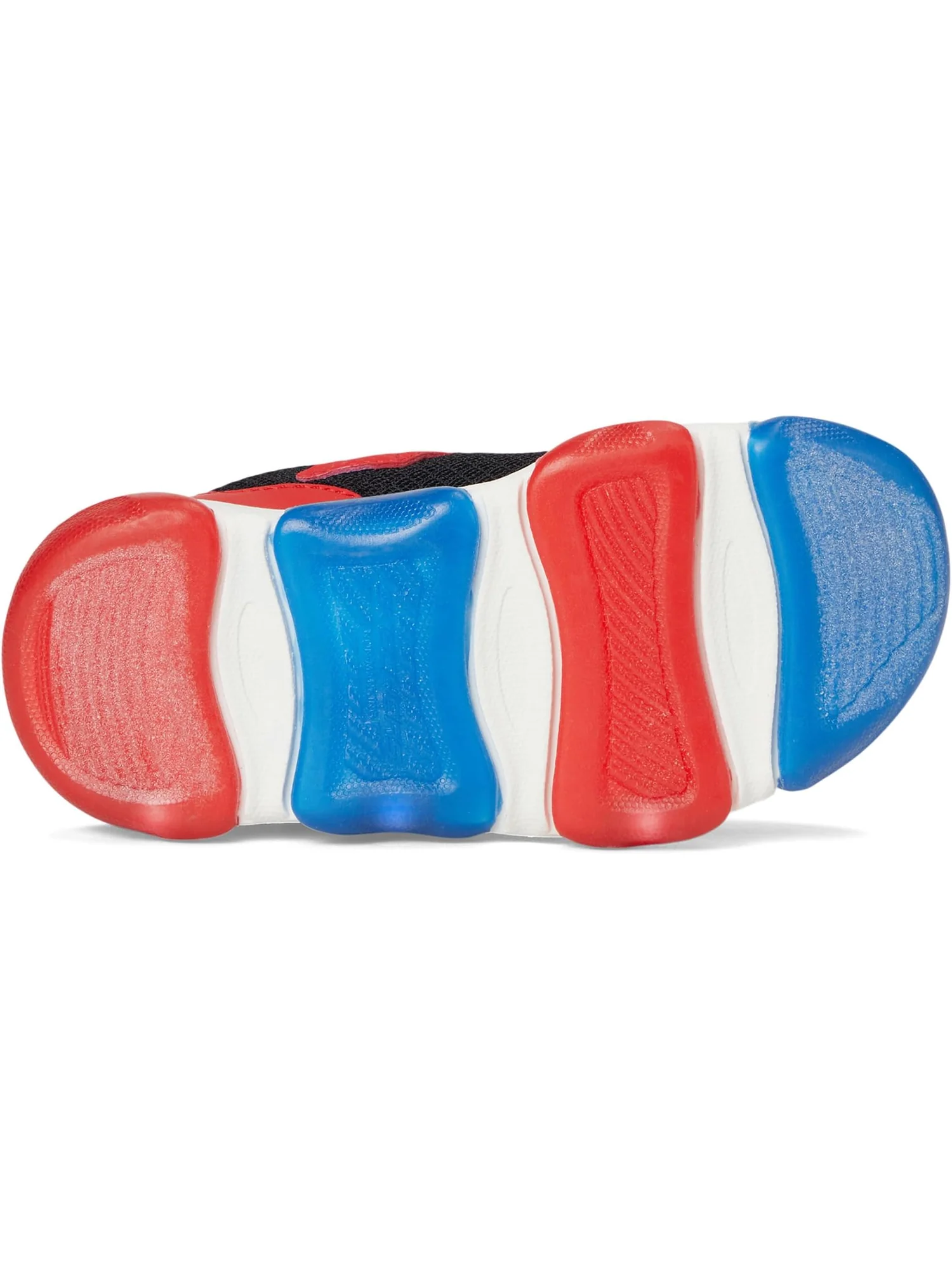 Кроссовки SKECHERS KIDS Mighty Glow 2.0 — изображение 3 из 7, красный/черный