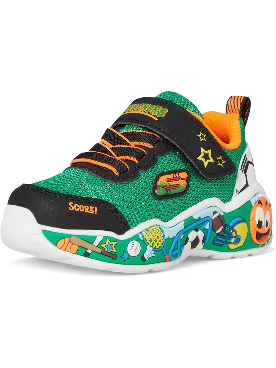 Кроссовки SKECHERS KIDS Play Scene 407312N — изображение 7 из 7, зеленый/мульти