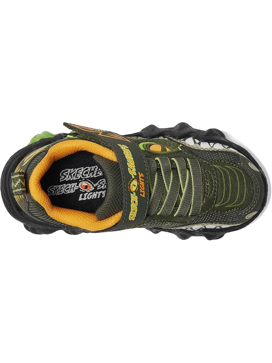 Кроссовки SKECHERS KIDS Skech-O-Saurus Lights 2.0 400121L — изображение 2 из 7, оливковый