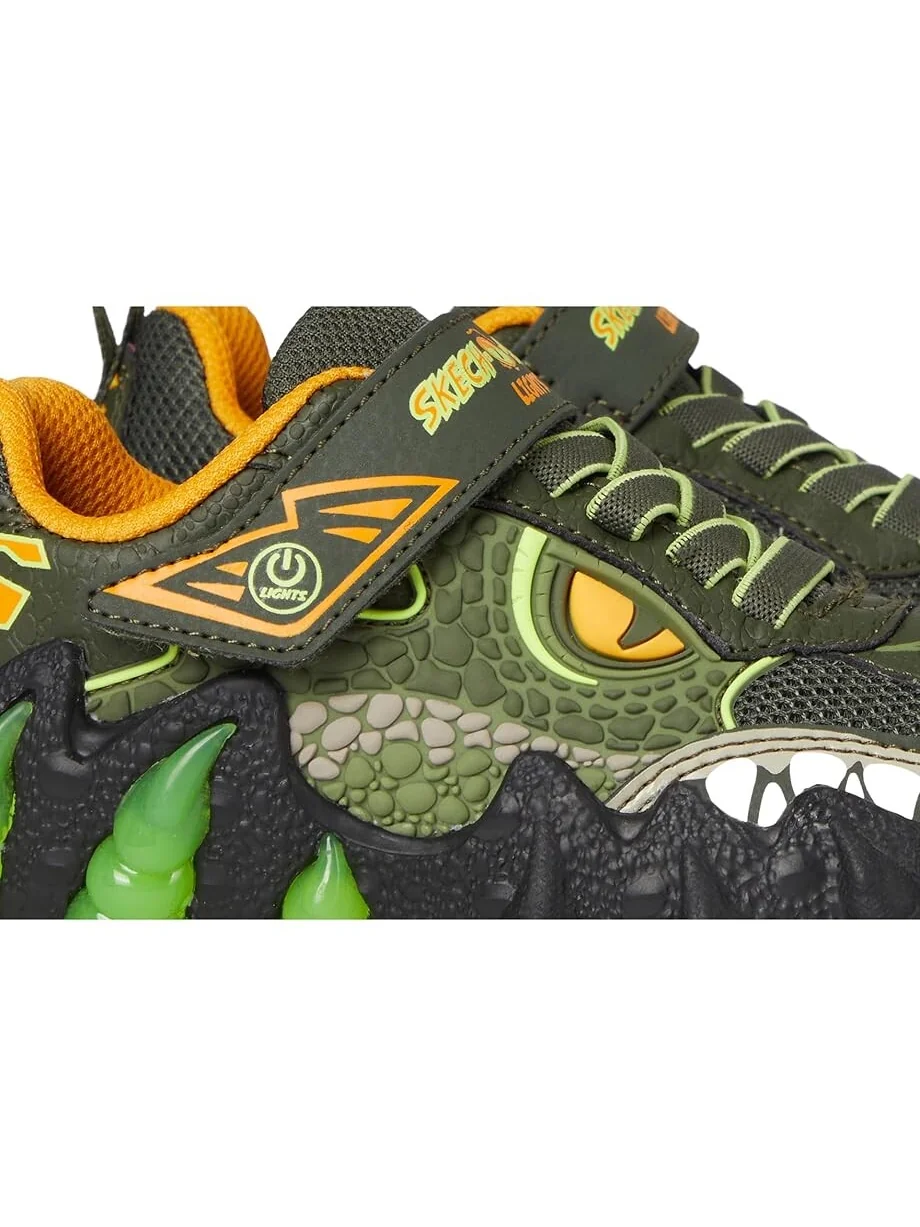 Кроссовки SKECHERS KIDS Skech-O-Saurus Lights 2.0 400121L — изображение 6 из 7, оливковый