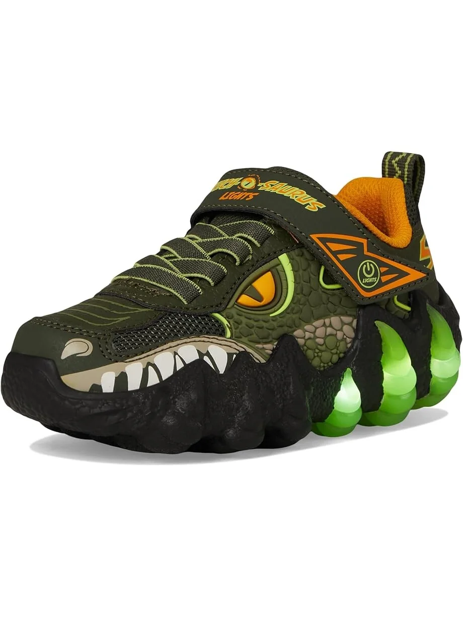Кроссовки SKECHERS KIDS Skech-O-Saurus Lights 2.0 400121L — изображение 7 из 7, оливковый