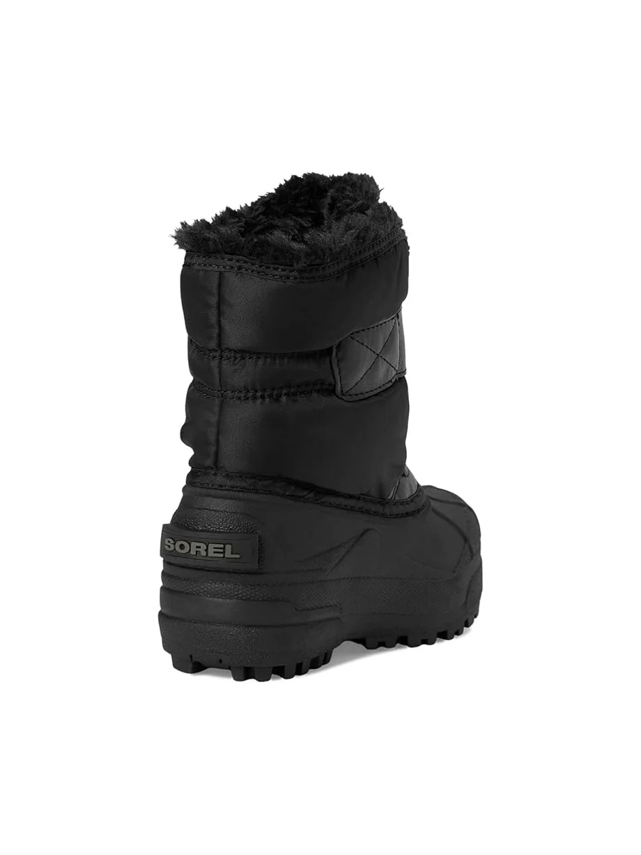Ботинки SOREL Kids Childrens Snow Commander — изображение 5 из 7, черный/темно-серый