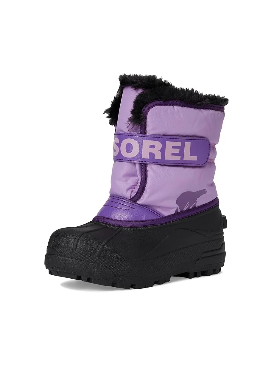 Ботинки SOREL Kids Childrens Snow Commander — изображение 7 из 7, фиолетовый фиолетовый