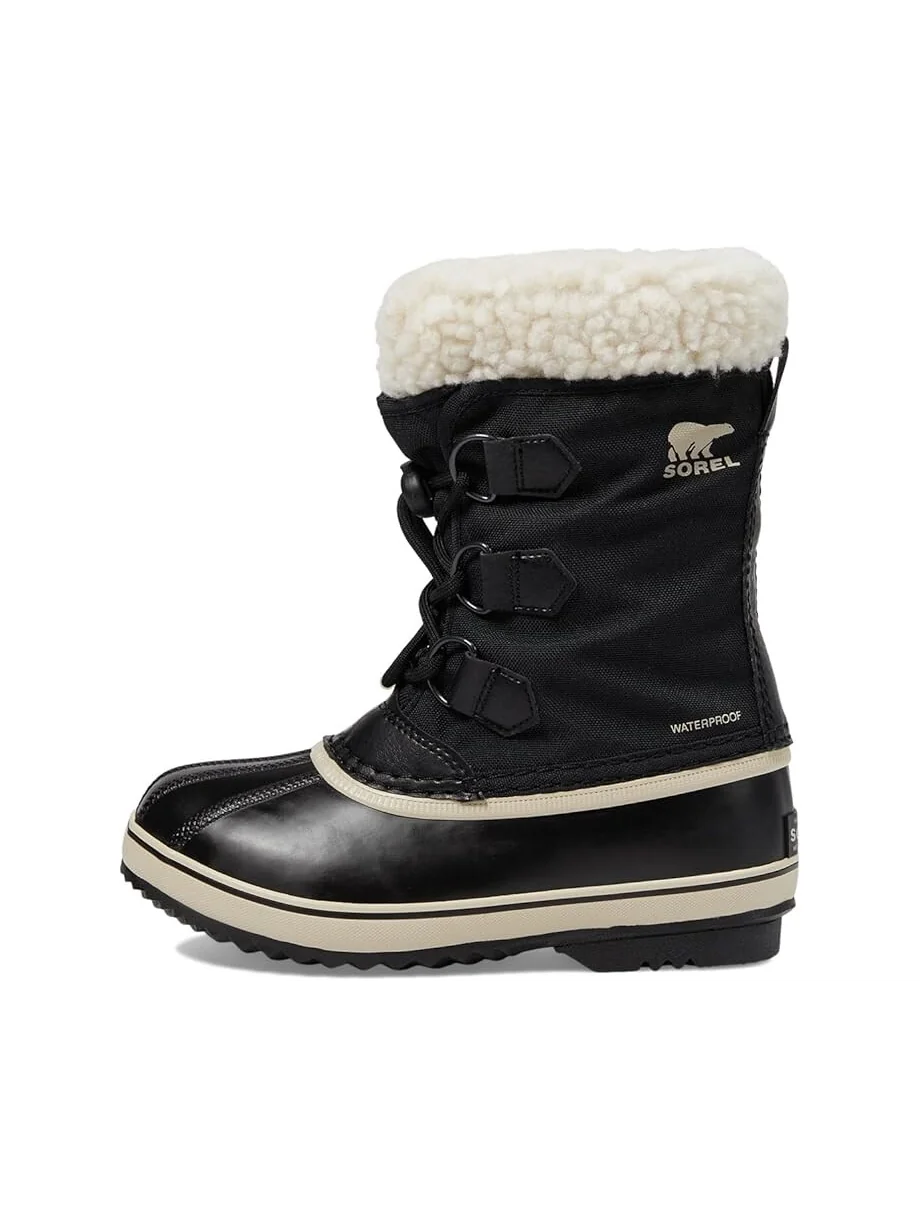Ботинки SOREL Kids Yoot Pac Nylon WP — изображение 4 из 6, черный