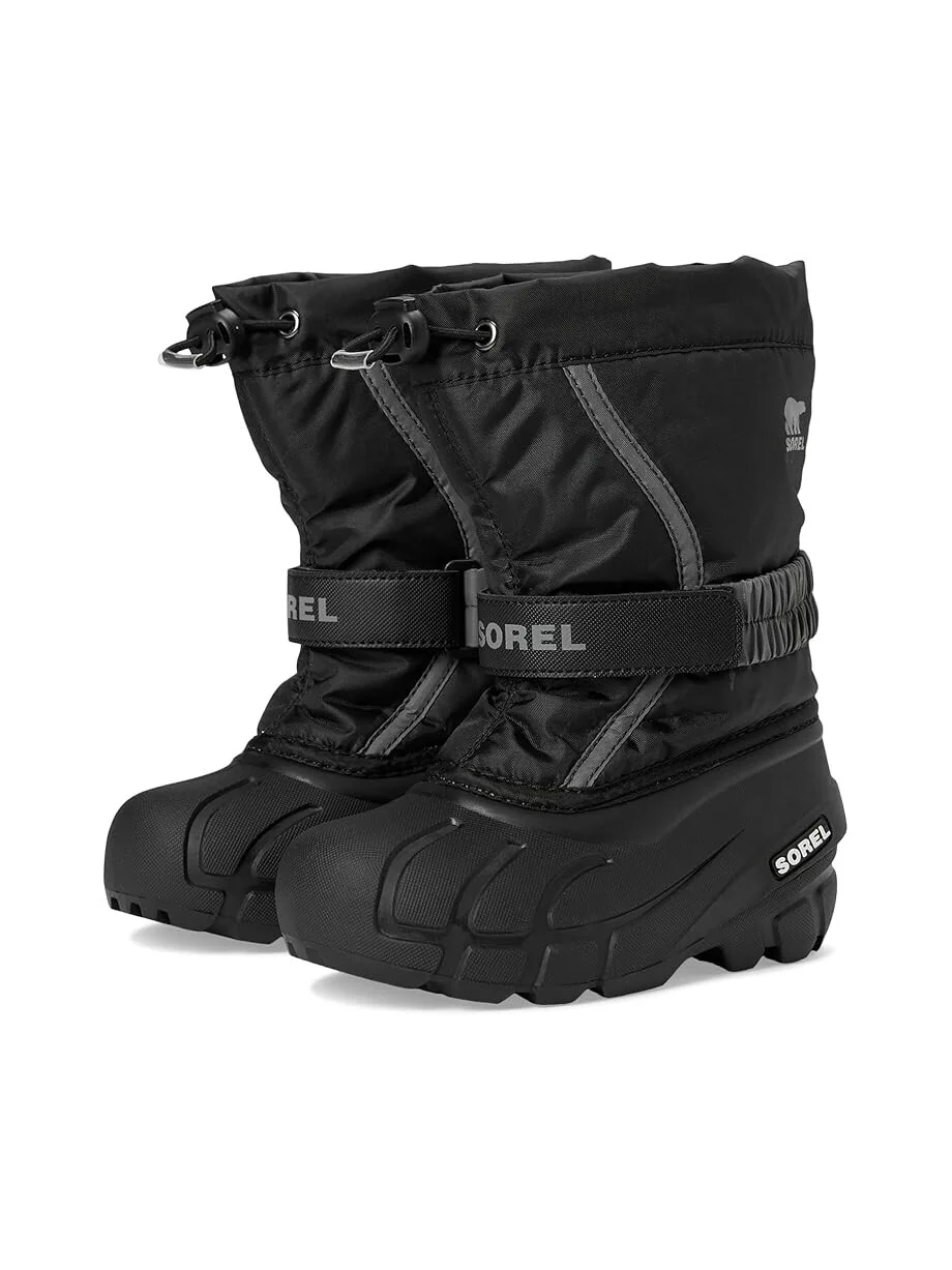 Ботинки SOREL Kids Flurry — изображение 1 из 7, черный/серый