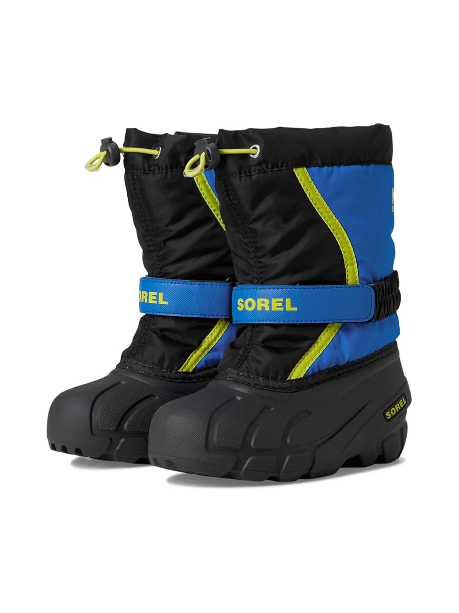 Ботинки SOREL Kids Flurry — изображение 1 из 7, черный/синий