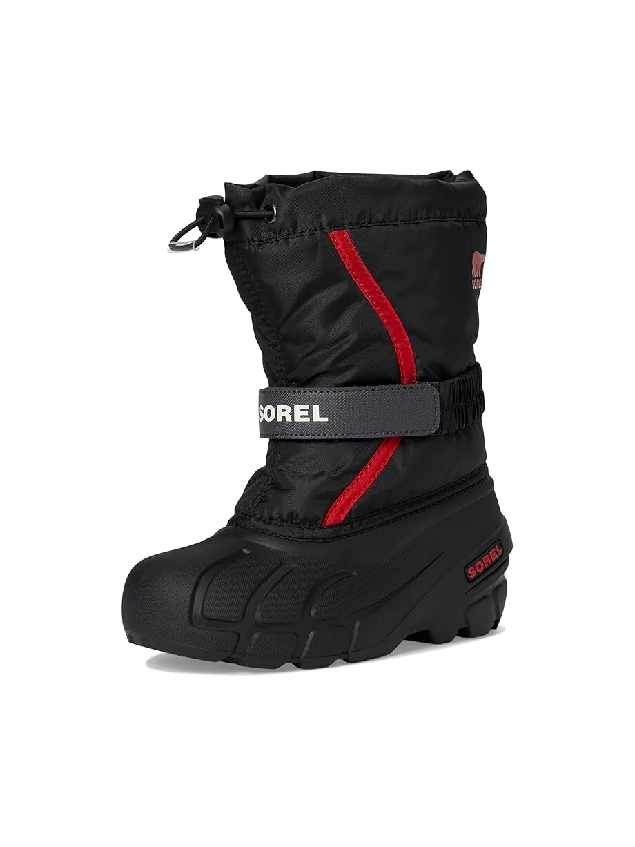 Ботинки SOREL Kids Flurry — изображение 7 из 7, черный/яркий красный