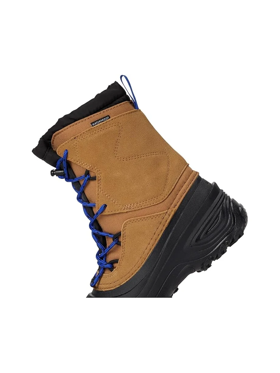 Ботинки The North Face Kids Alpenglow V Waterproof — изображение 6 из 7, коричневый/синий
