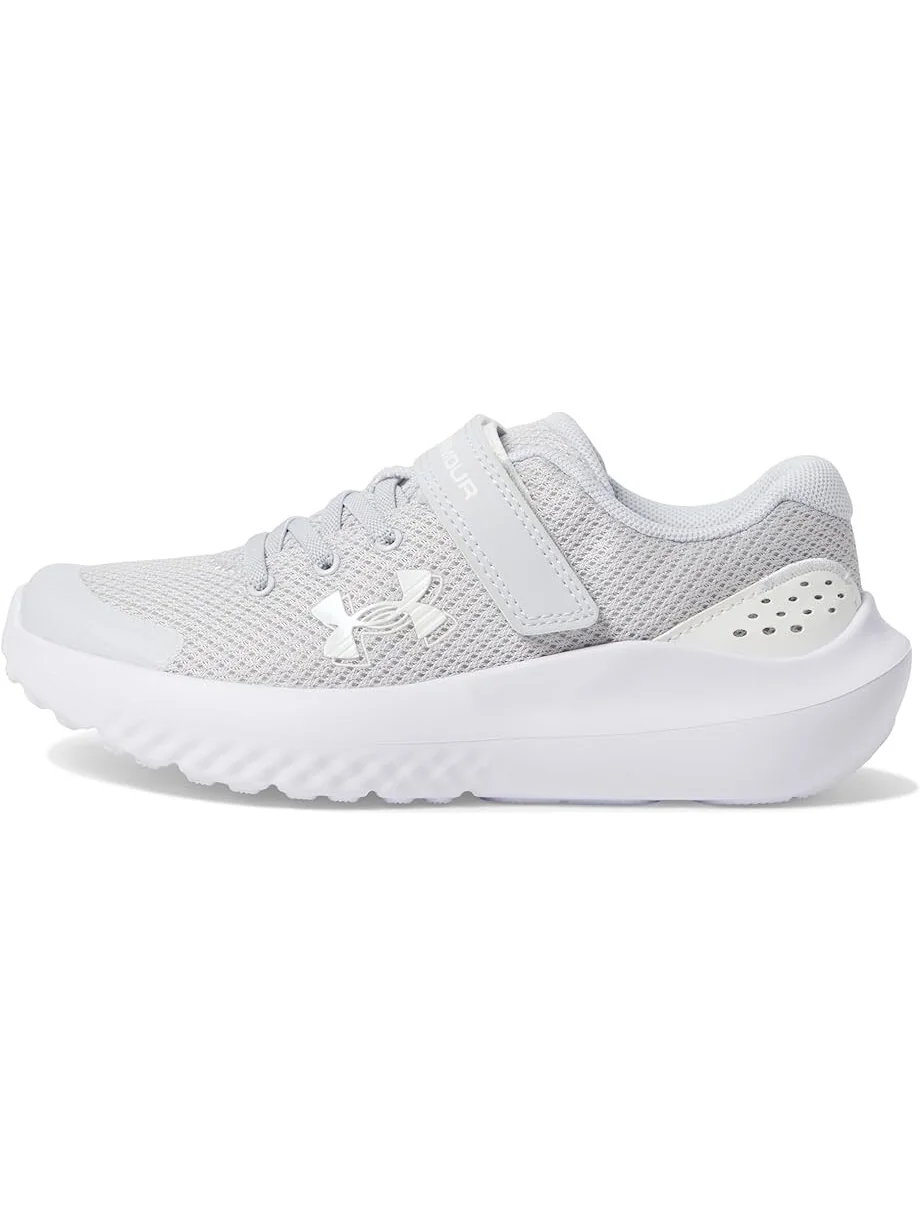 Кроссовки Under Armour Kids Surge 4 Alternate Closure — изображение 4 из 6, серый/белый