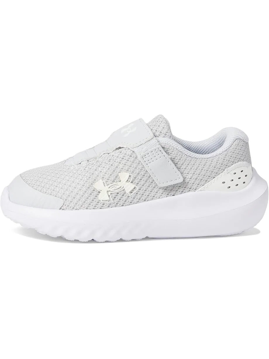 Кроссовки Under Armour Kids Surge 4 Alternate Closure — изображение 4 из 6, серый/белый
