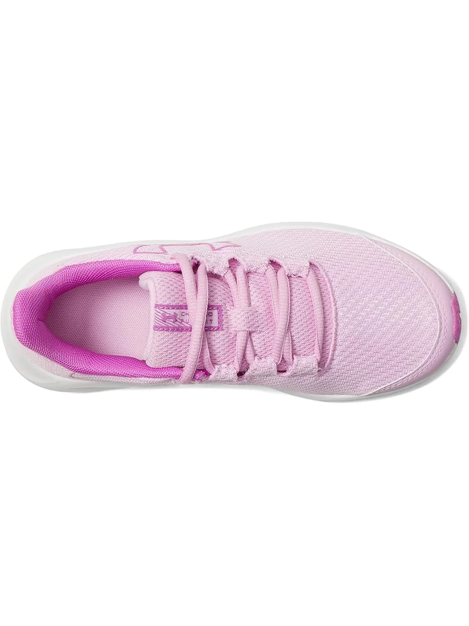 Детские кроссовки Under Armour Charged Pursuit 3 Big Logo Under Armour Kids — изображение 2 из 7, розовый