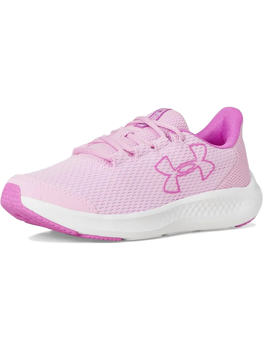 Детские кроссовки Under Armour Charged Pursuit 3 Big Logo Under Armour Kids — изображение 7 из 7, розовый