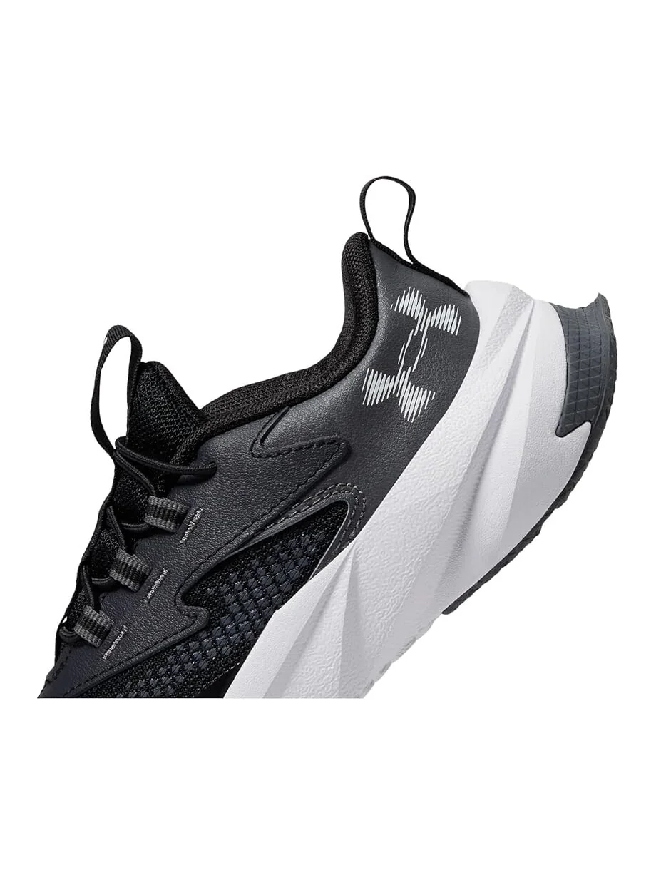 Кроссовки Under Armour Kids Pre School Scramjet 6 Alternate Lace — изображение 5 из 6, черный//белый