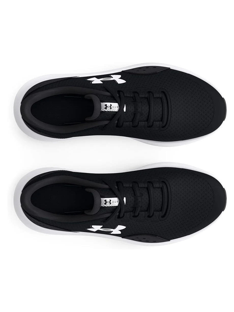 Кроссовки Under Armour Kids Grade School Surge 4 — изображение 2 из 5, черный//белый