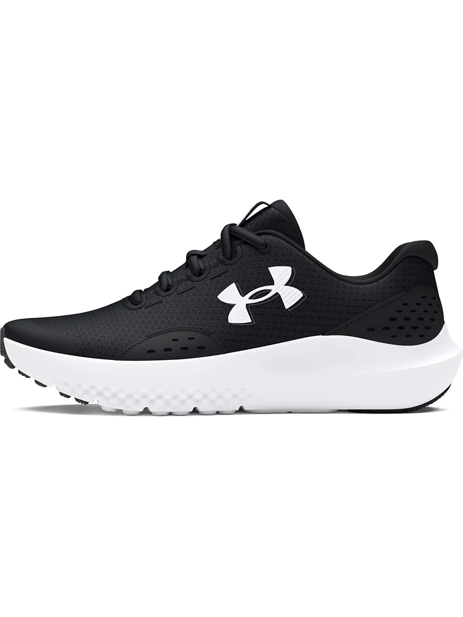 Кроссовки Under Armour Kids Grade School Surge 4 — изображение 4 из 5, черный//белый