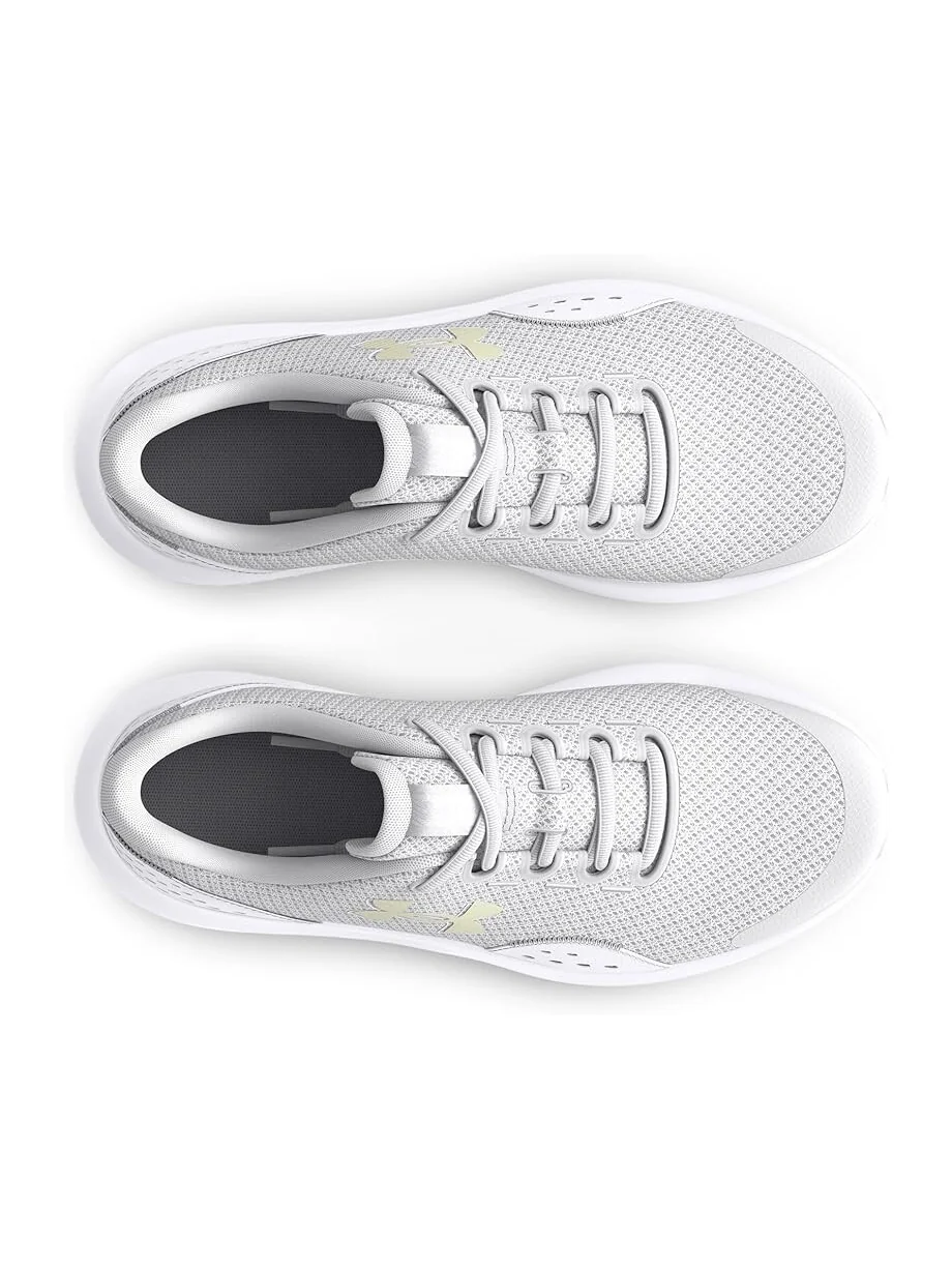 Кроссовки Under Armour Kids Surge 4 Sneakers — изображение 2 из 5, серый/белый