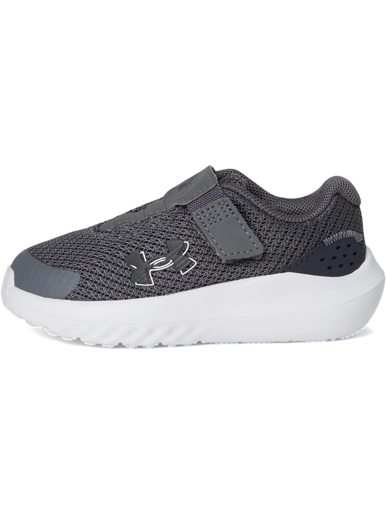 Кроссовки Under Armour Kids Infant Surge 4 Alternate Closure — изображение 4 из 7, антрацит