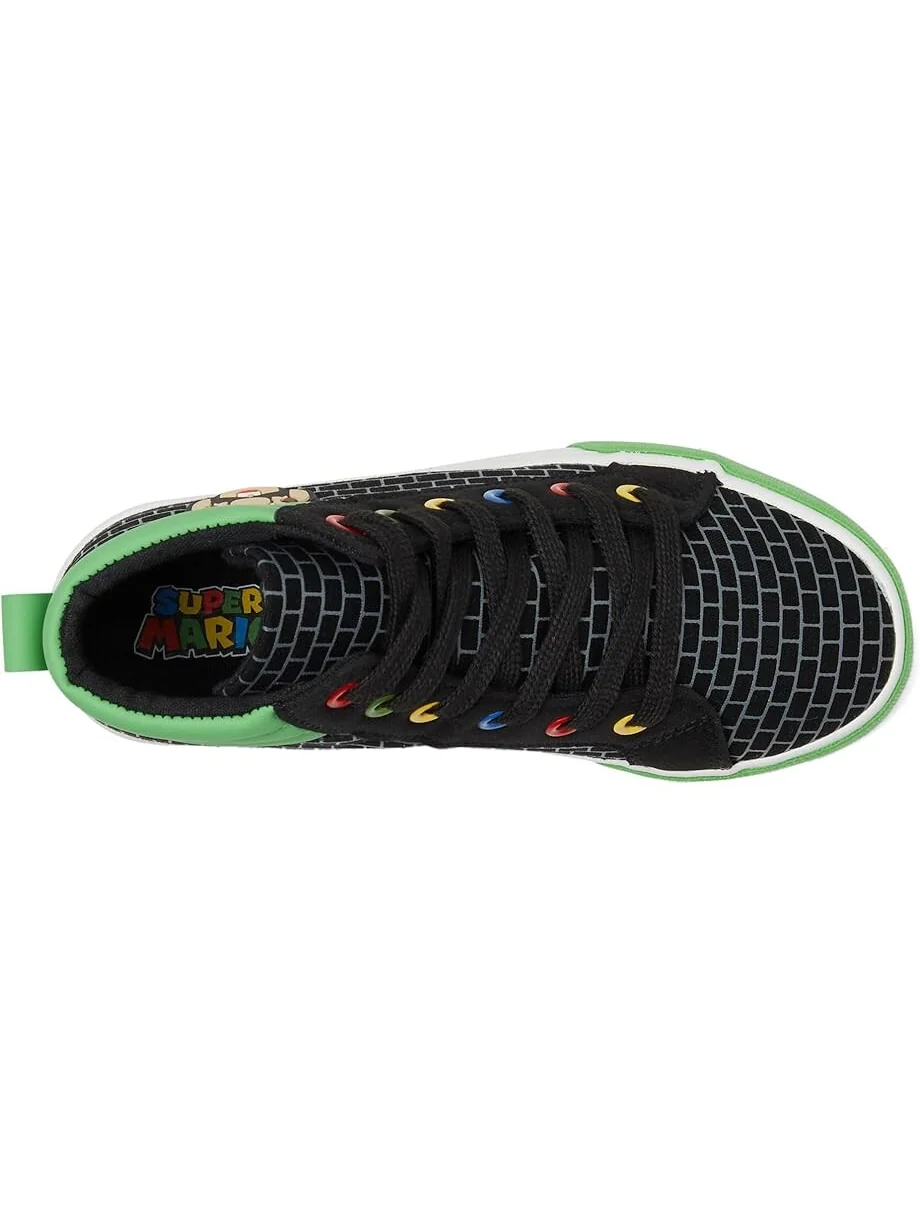 Кроссовки Ground Up Super Mario High-Top — изображение 2 из 7, черный