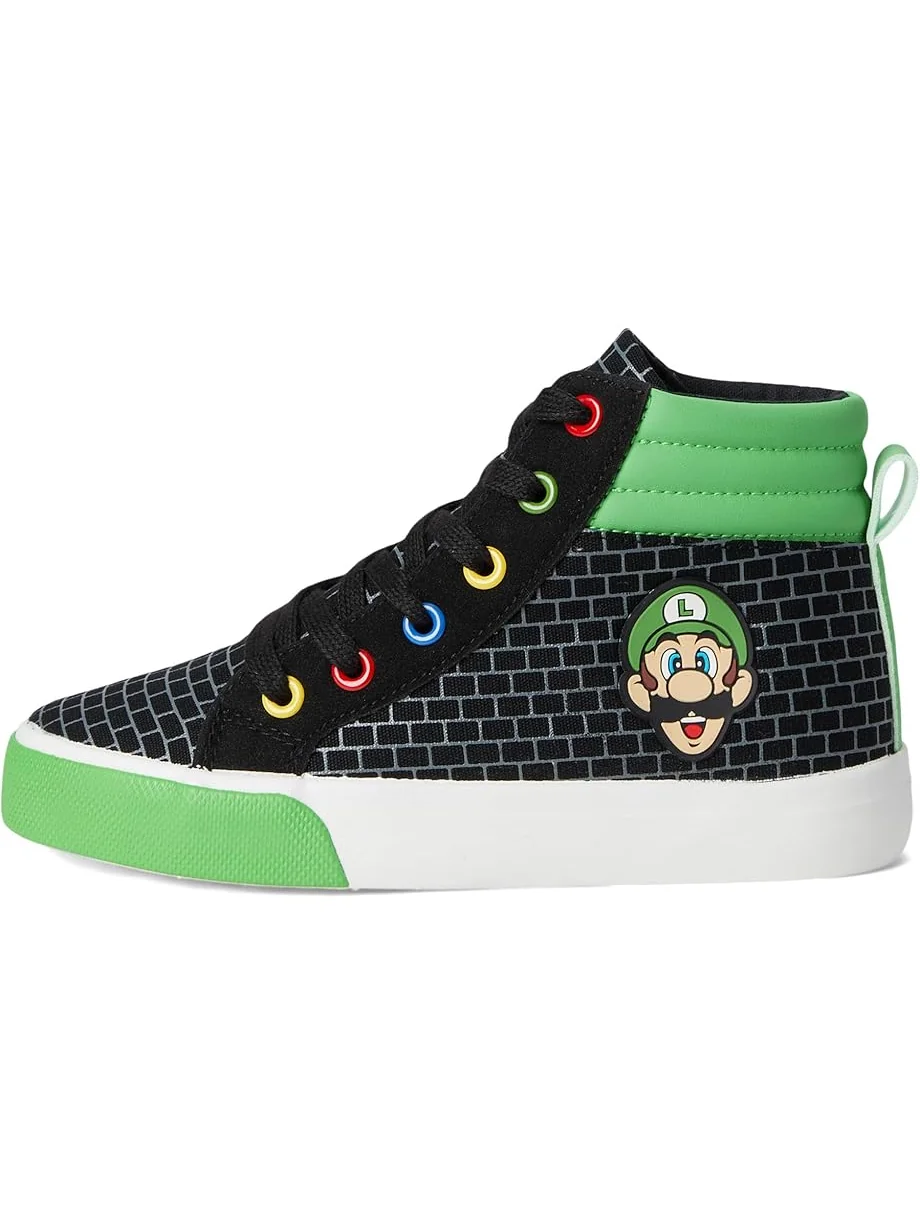 Кроссовки Ground Up Super Mario High-Top — изображение 4 из 7, черный