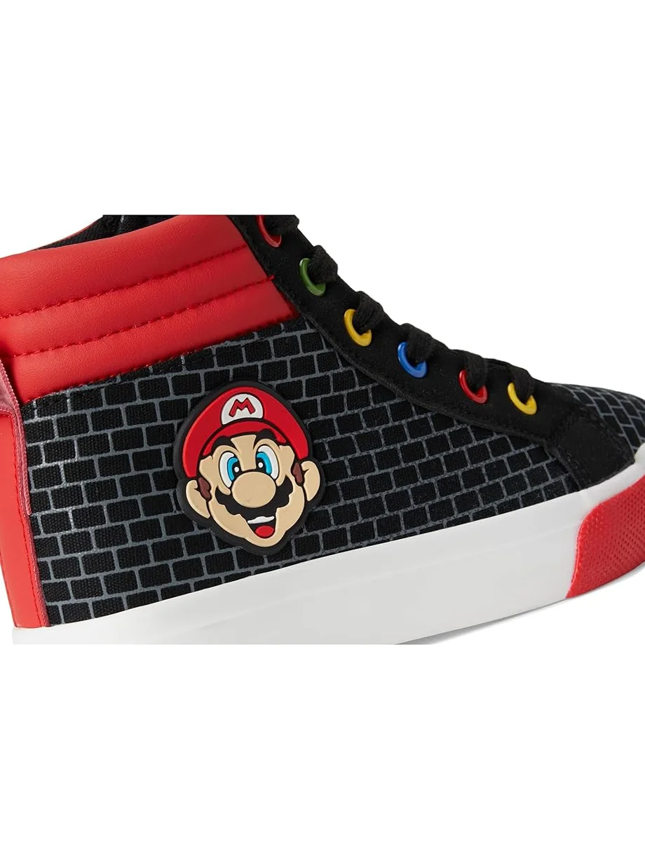 Кроссовки Ground Up Super Mario High-Top — изображение 6 из 7, черный