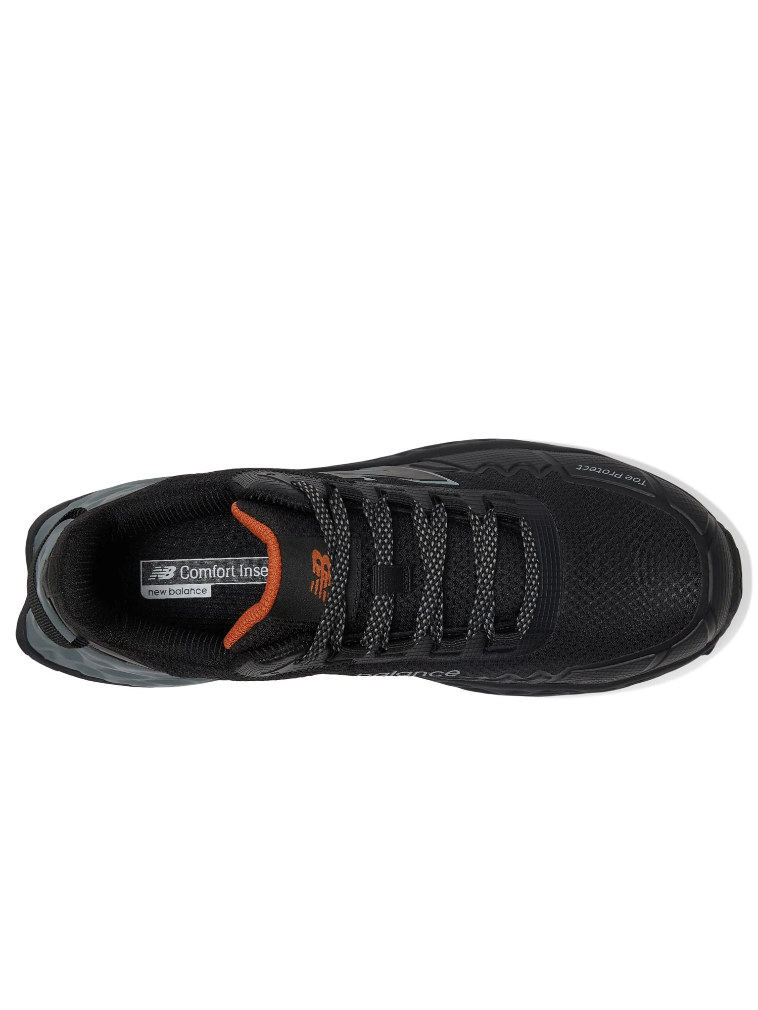 Кроссовки New Balance Work & Safety Cremorne Fresh Foam Low - Composite Toe — изображение 2 из 7, черный/серый