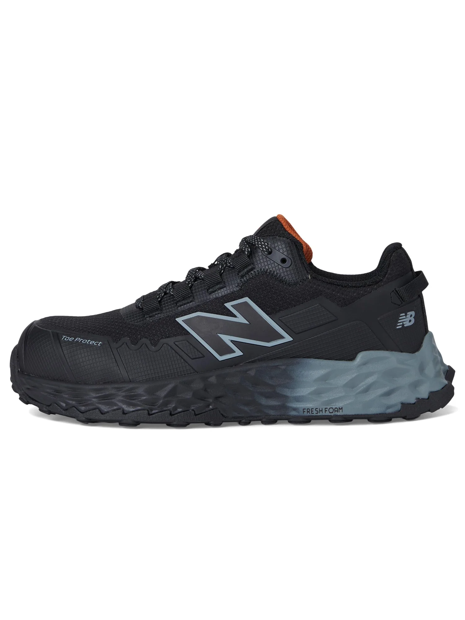 Кроссовки New Balance Work & Safety Cremorne Fresh Foam Low - Composite Toe — изображение 4 из 7, черный/серый