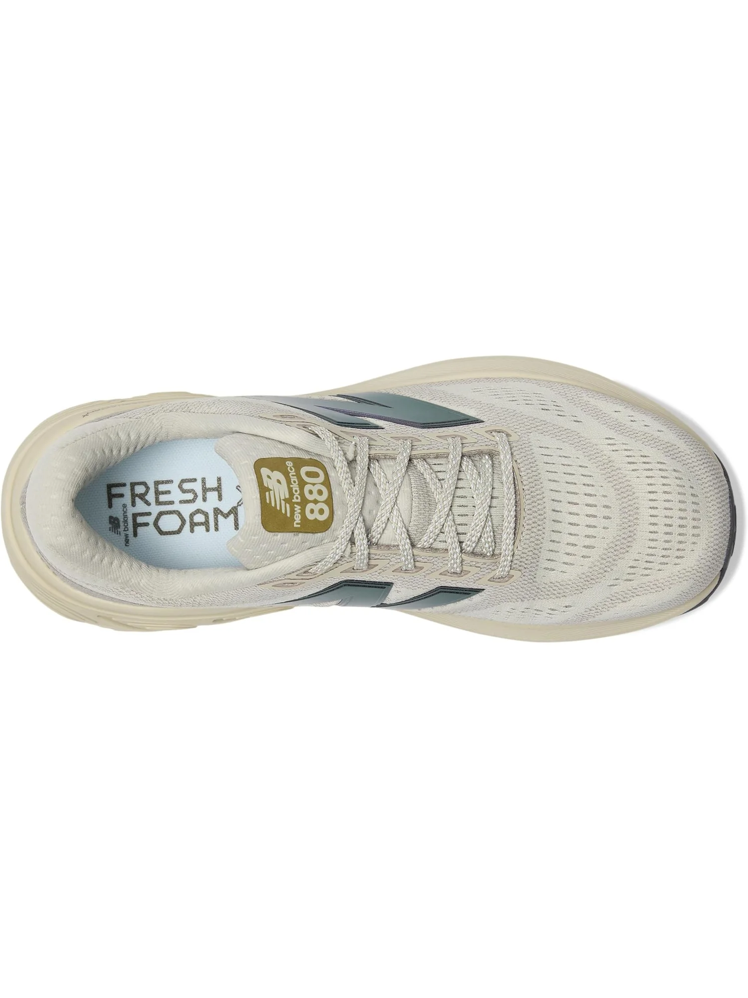 Кроссовки New Balance Women's Fresh Foam X 880 v15, Shipyard/Arid Stone/Castlerock — изображение 2 из 7, камень