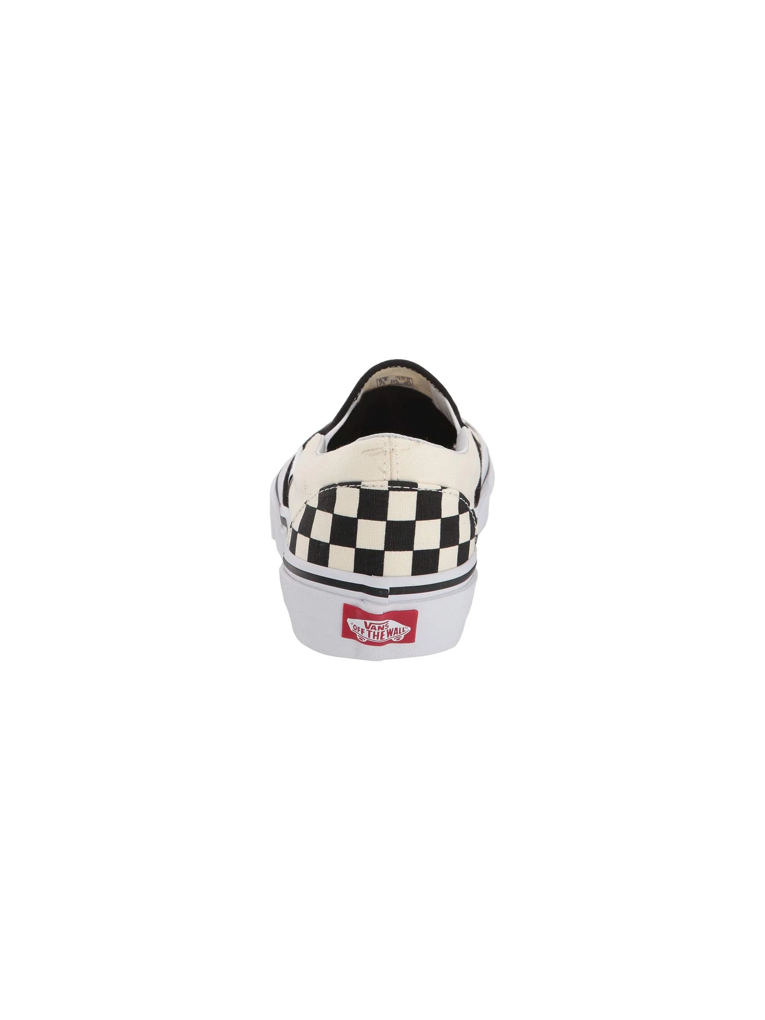 Кроссовки Unisex Vans Classic Slip-On — изображение 5 из 7, черный белый/белый