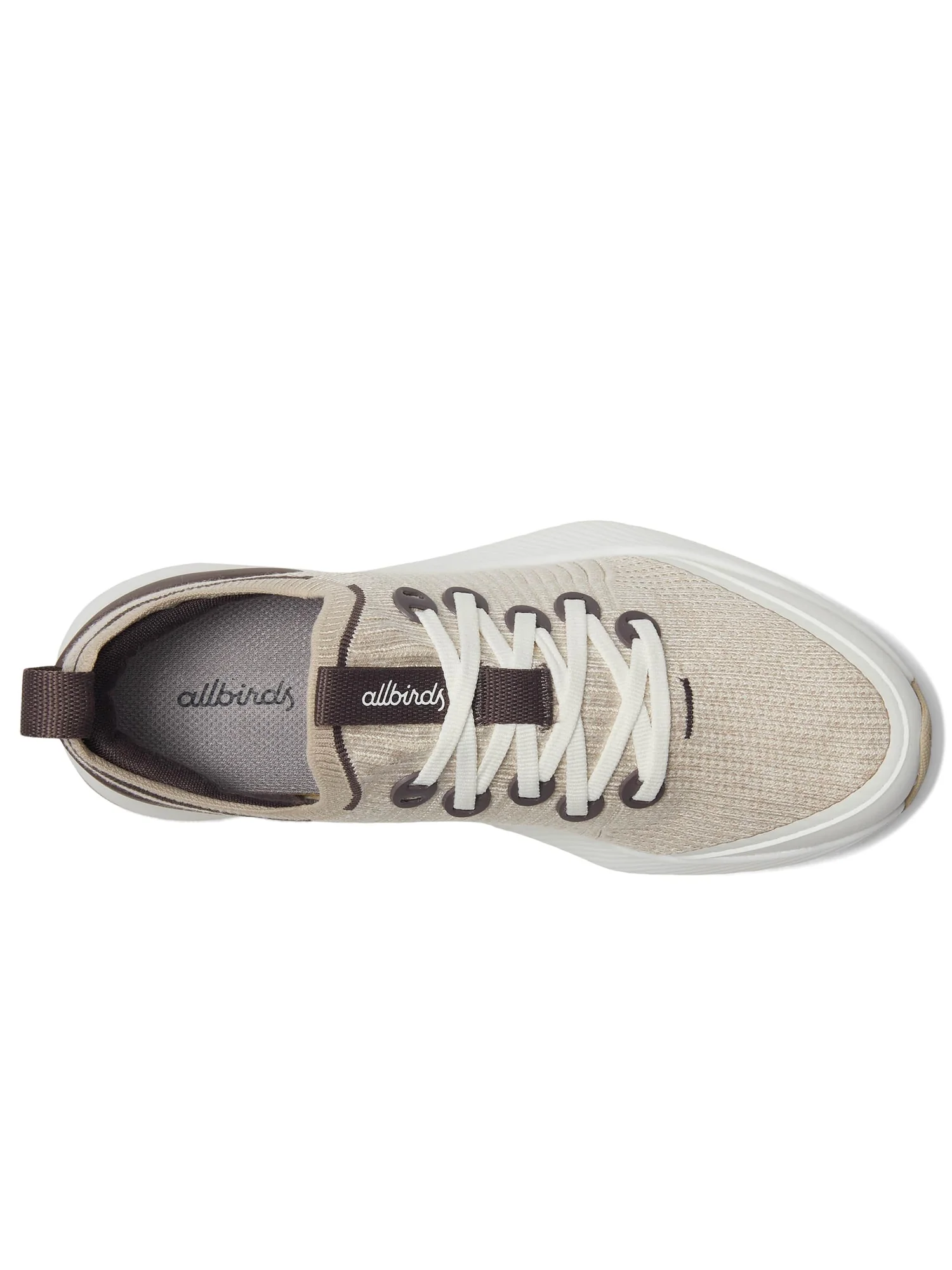 Кроссовки Allbirds Tree Glider — изображение 2 из 7, натуральный белый