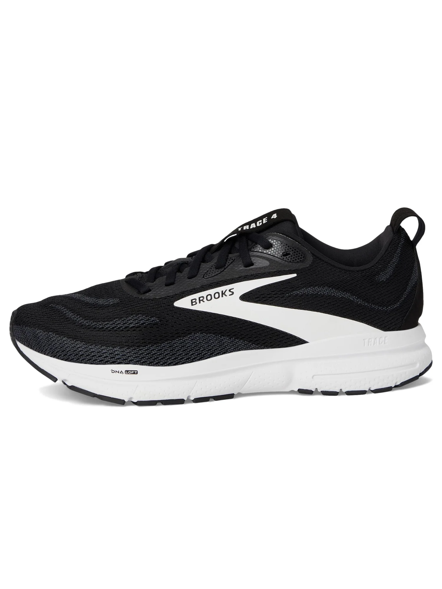 Кроссовки Brooks Trace 4 — изображение 4 из 7, черный/серый/белый