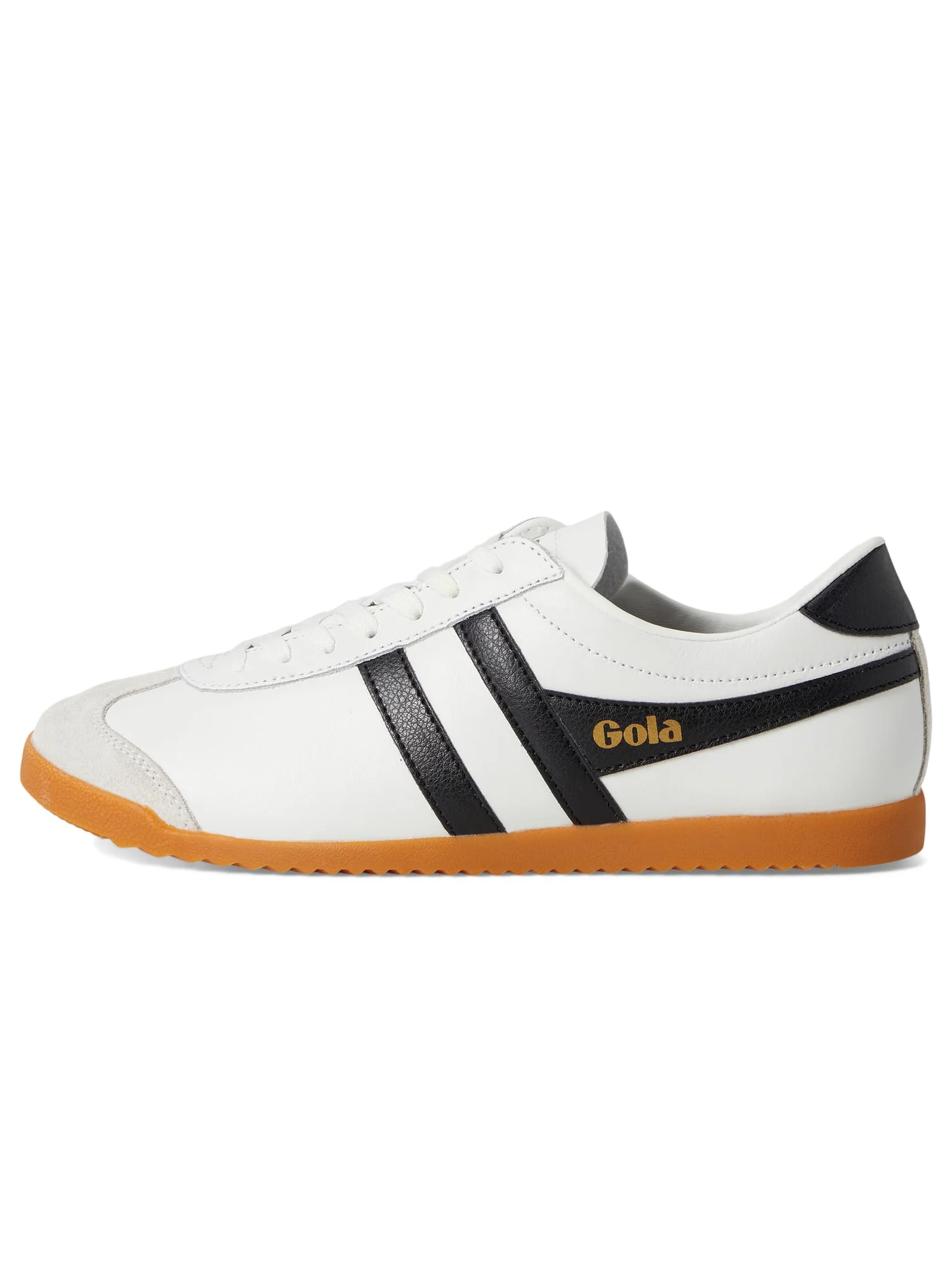 Кроссовки Gola Bullet Leather — изображение 4 из 7, белый/черный