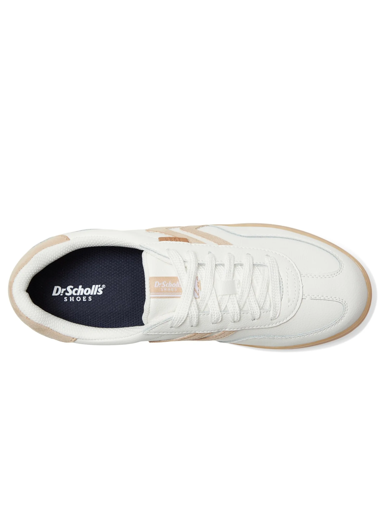 Кроссовки Dr. Scholl's Rebel Sport — изображение 2 из 7, белый песочный