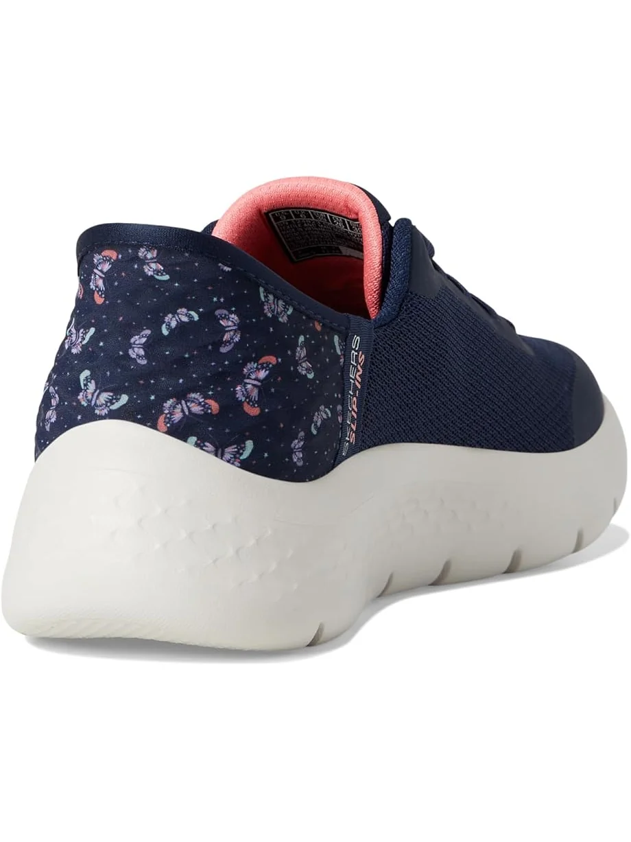 Кроссовки SKECHERS Performance Go Walk Flex Eva Hands Free Slip-Ins — изображение 5 из 7, темно-синий/розовый