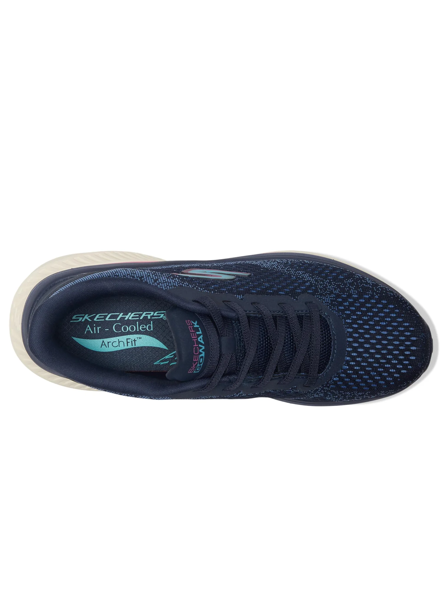 Кроссовки SKECHERS Performance Max Cushioning Arch Fit Roslyn — изображение 2 из 7, темно-синий/фиолетовый