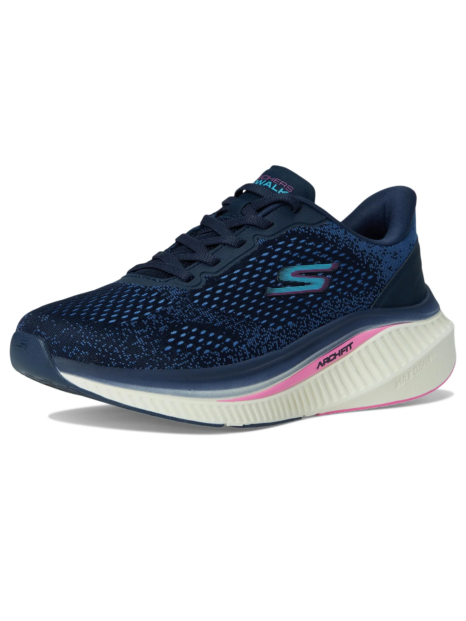 Кроссовки SKECHERS Performance Max Cushioning Arch Fit Roslyn — изображение 7 из 7, темно-синий/фиолетовый