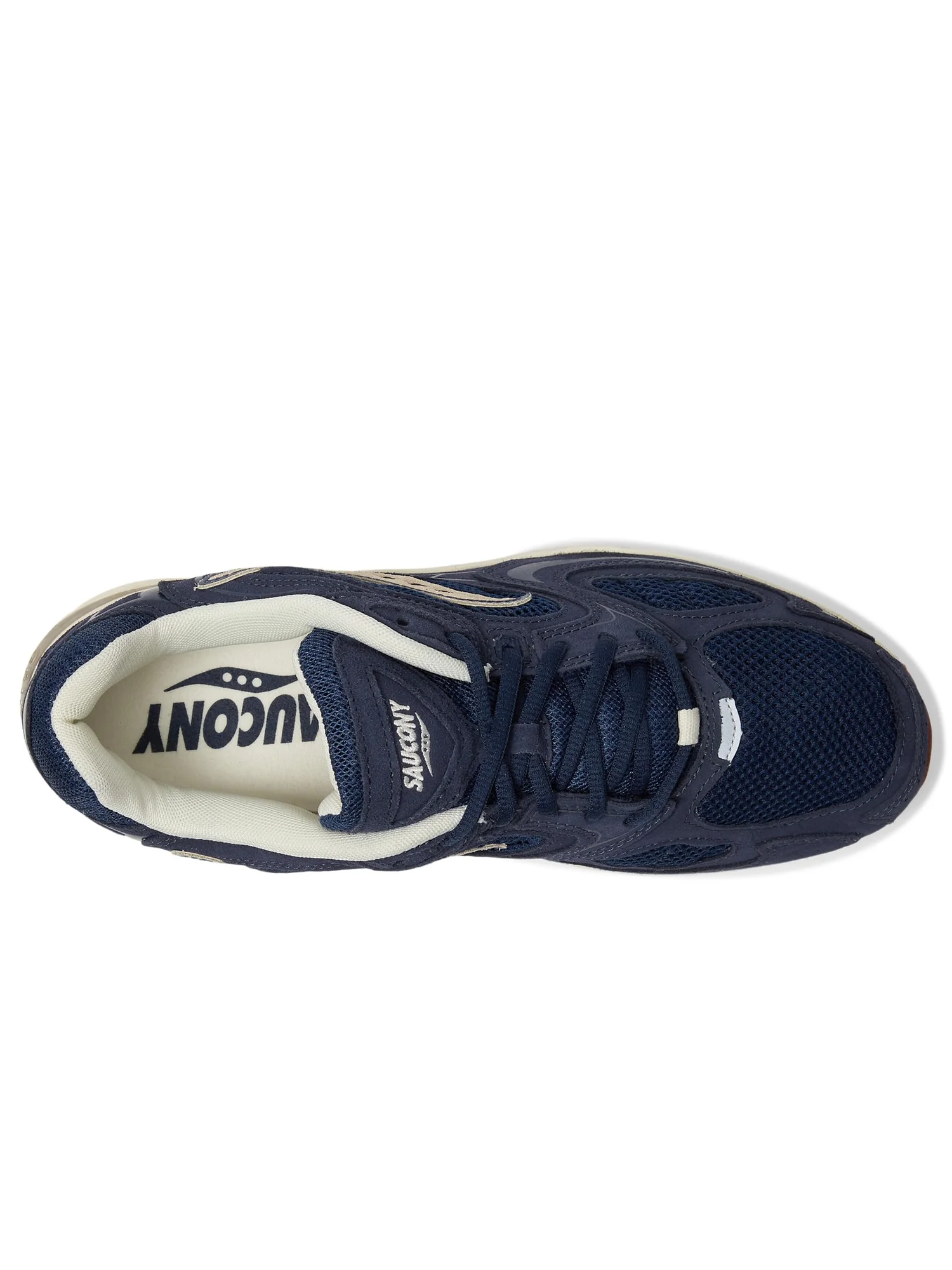 Кроссовки Unisex Saucony Grid Jazz 9 — изображение 2 из 7, темно-синий/-белый
