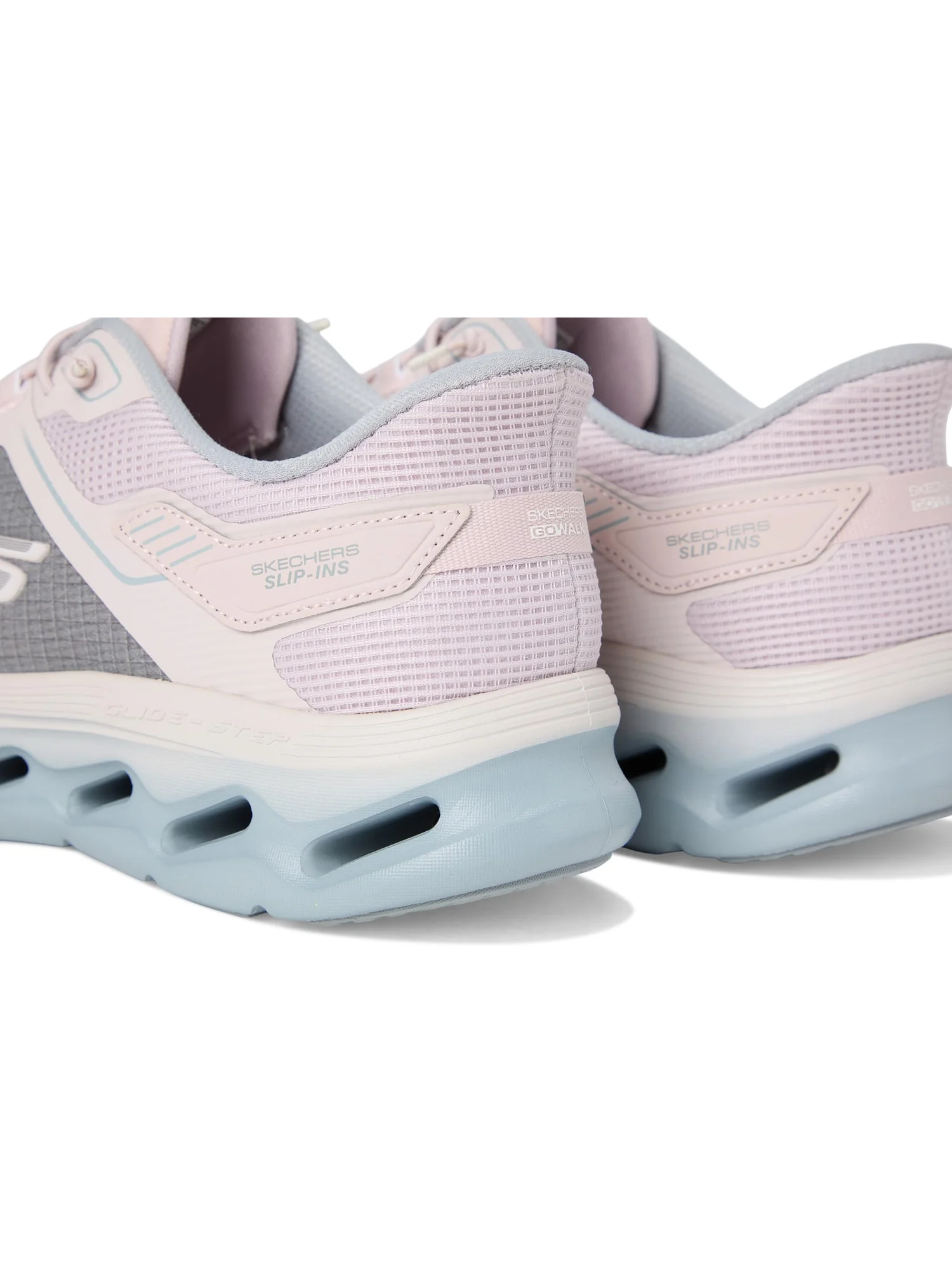 Кроссовки SKECHERS Performance Go Walk Glide Step 2.0 Elektra Hands Free Slip-Ins — изображение 6 из 7, розовый